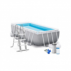 Intex bazen sa metalnom konstrukcijom PRISM FRAME 400x200x100cm