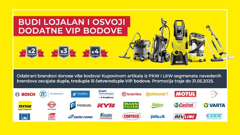 TOP brendovi u MAJU: Budi lojalan i osvoji dodatne VIP bodove