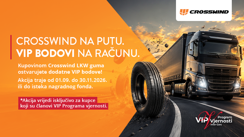 Crosswind na putu. VIP bodovi na računu.