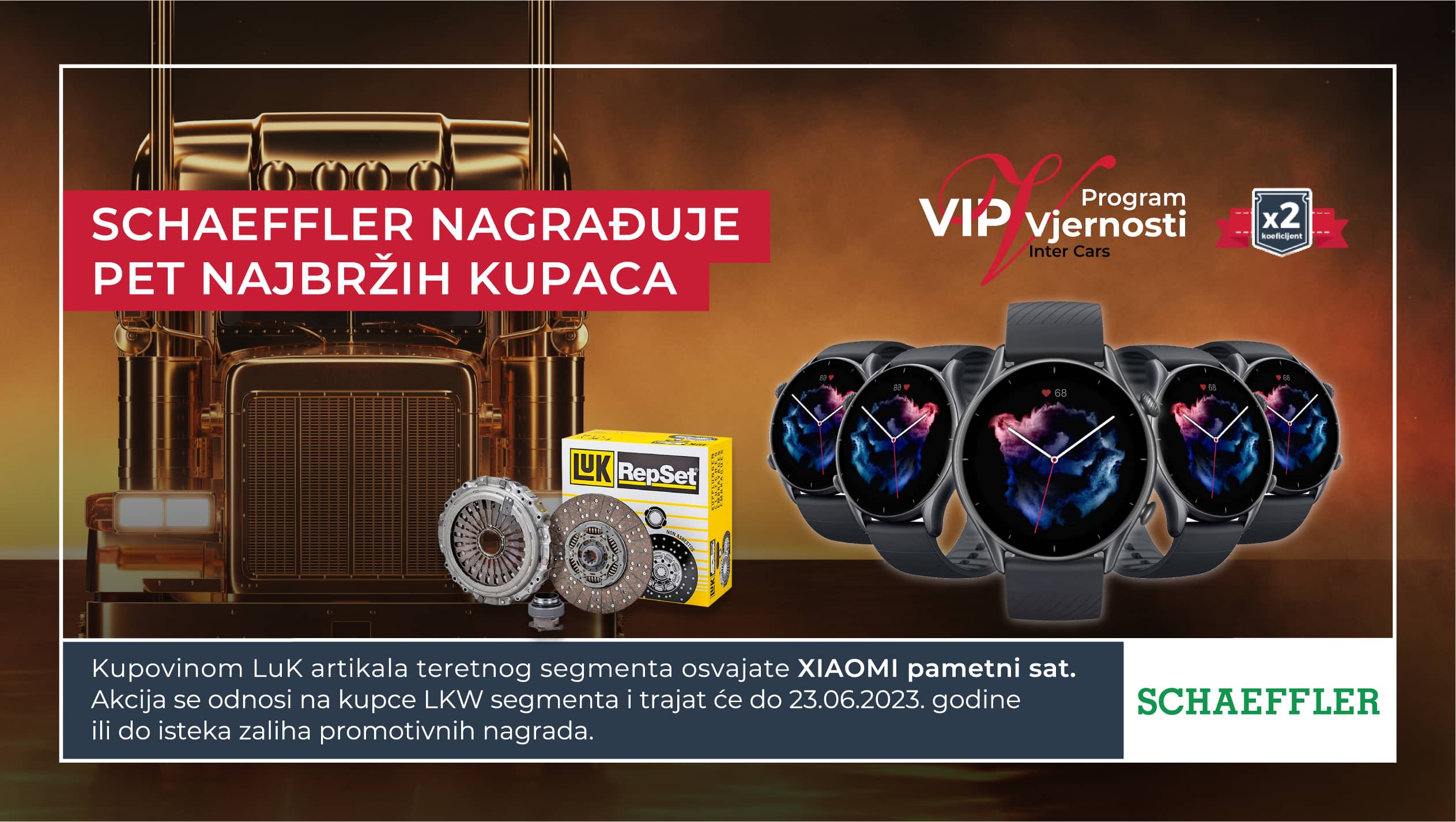 SCHAEFFLER nagrađuje pet najbržih kupaca